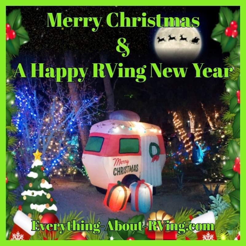 Image for the Tweet beginning: Merry Christmas and Happy RVing