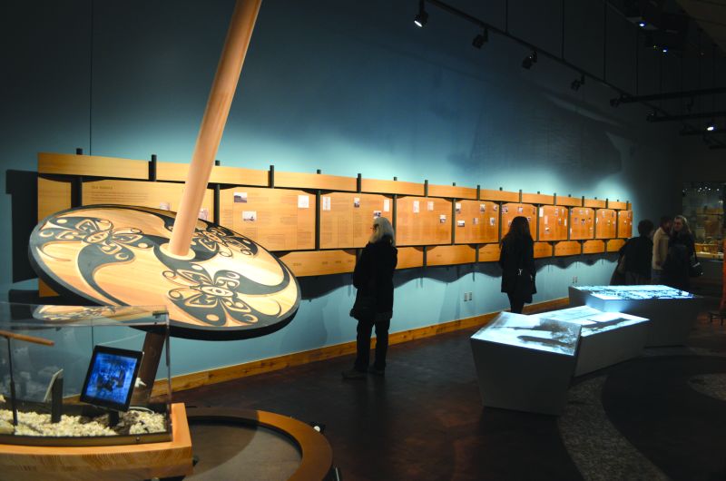 Image for the Tweet beginning: The Suquamish Museum on the
