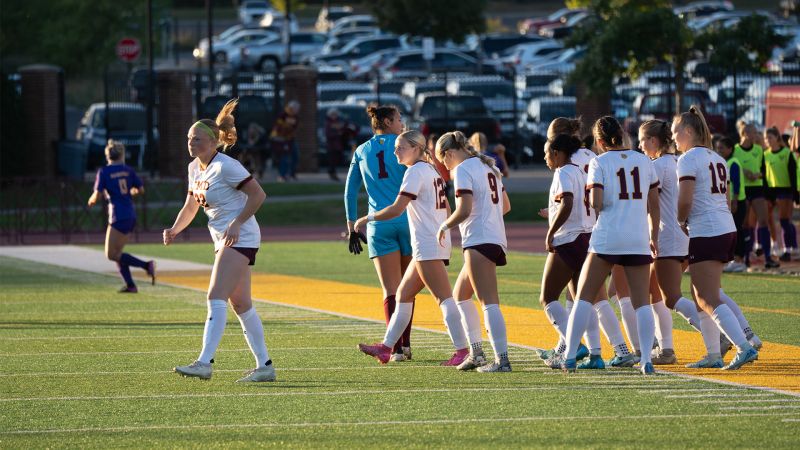 Image for the Tweet beginning: .@UMDSoccer Falls to No. 13