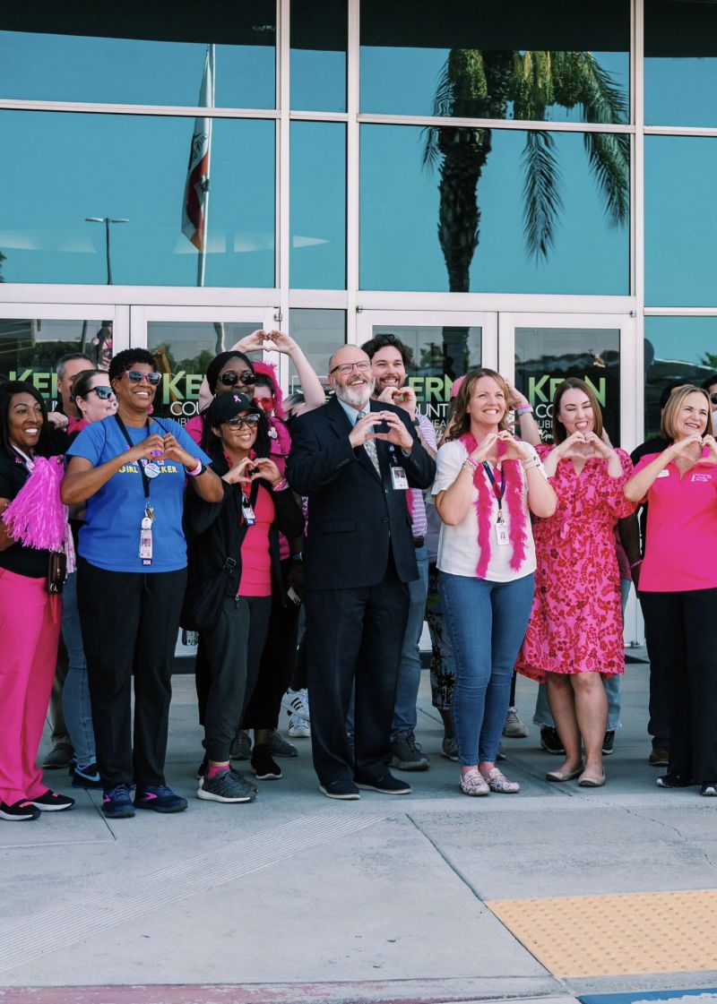 Image for the Tweet beginning: This month, we’re turning PINK!