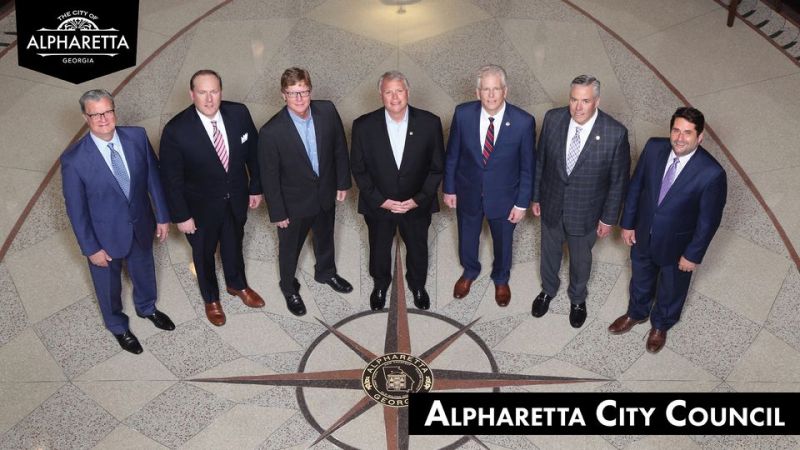 Image for the Tweet beginning: The Alpharetta City Council will